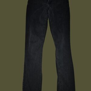 Old Navy Women's Black High Rise- Super Skinny Leg Jeans